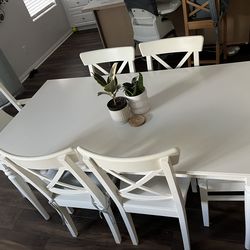IKEA dining table and chairs for sale