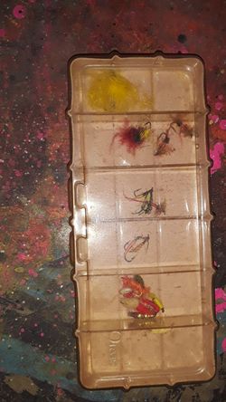 Vintage Orvis fly lure box
