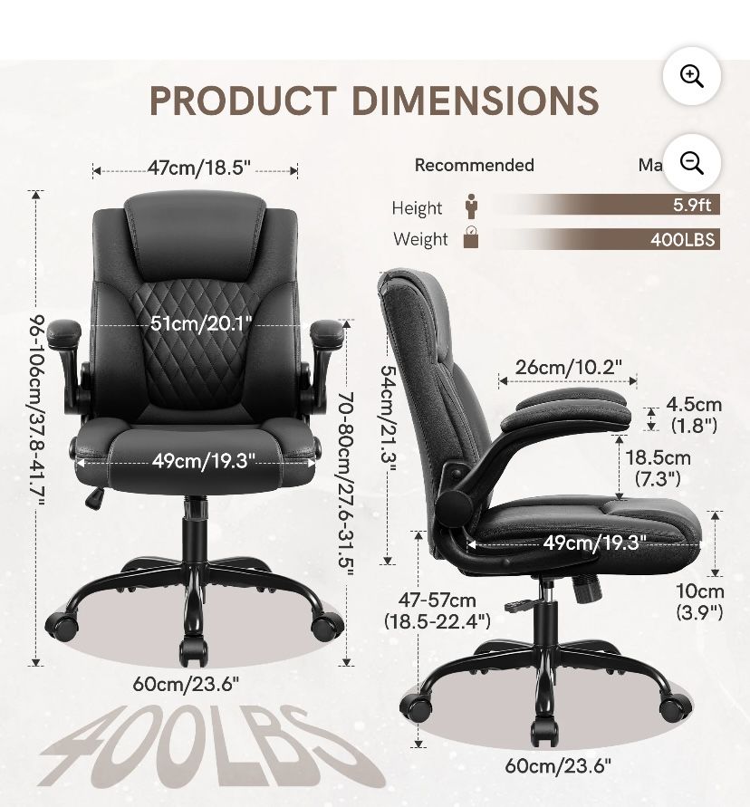 leather officer chair