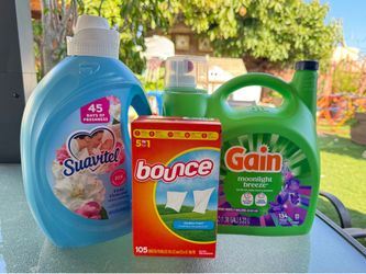 Gain laundry detergent bundle
