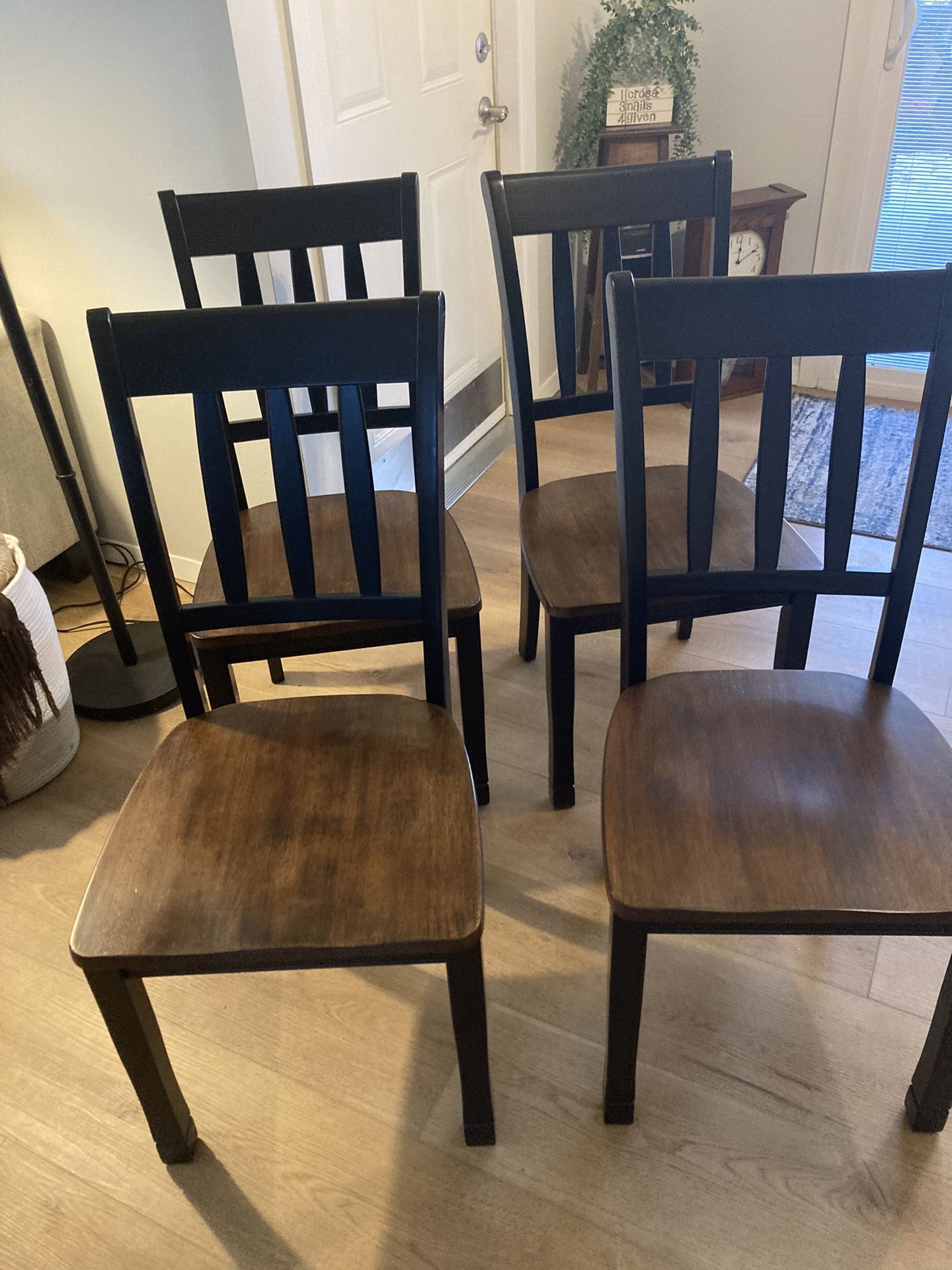 4 Modern Farmhouse Chairs by Ashley