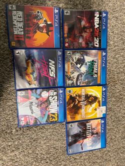 PS4 games