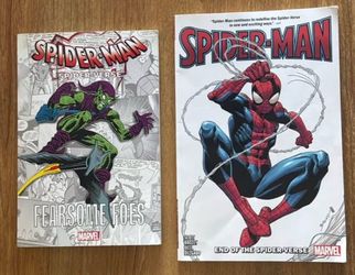 Spider-Man Graphic Novel Lot – Spider-Verse & End of the Spider-Verse