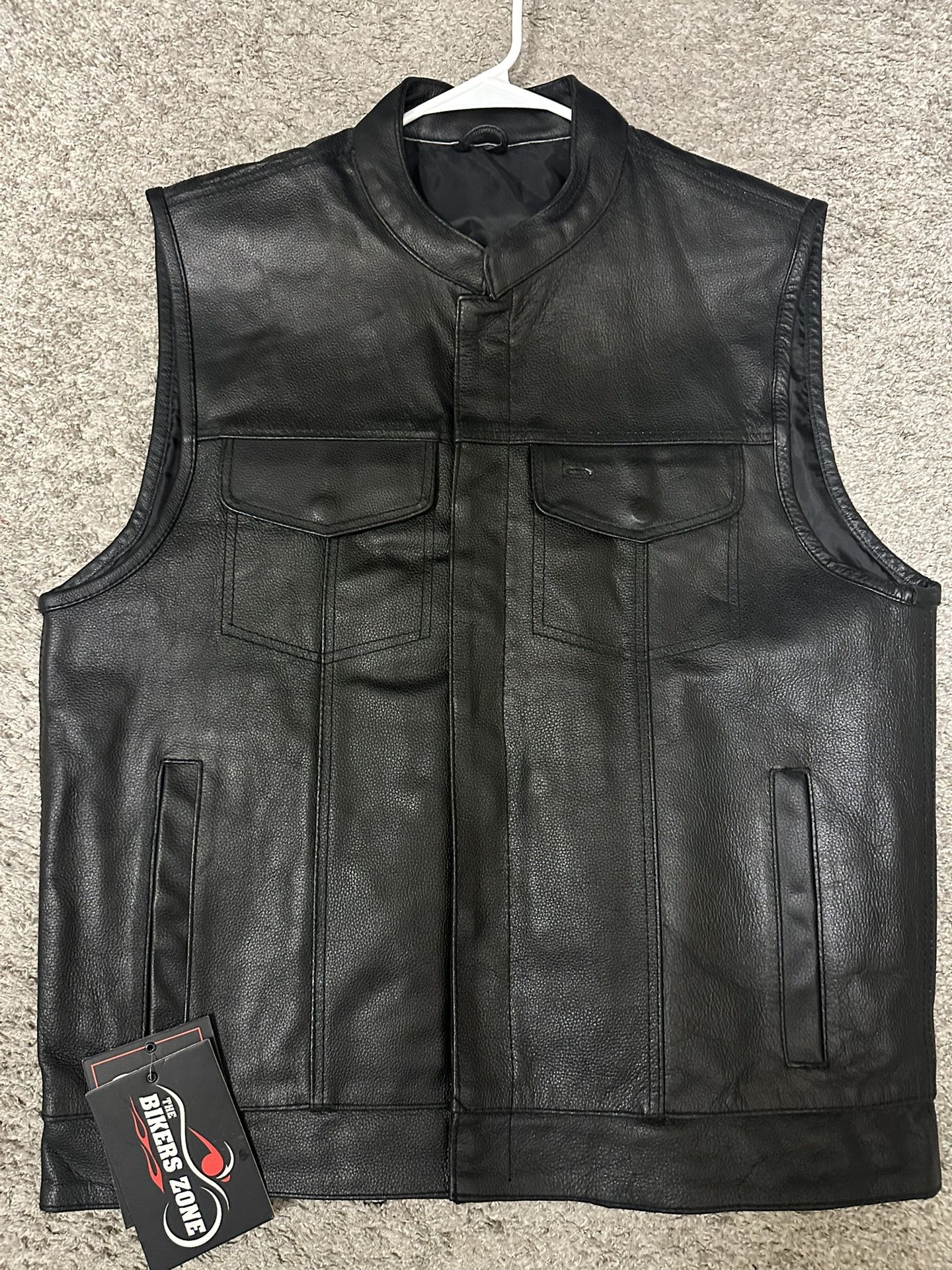 Leather Vest 