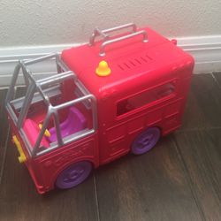 Toy Firetruck, Barbie Doll