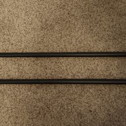 2 Curtain Rods