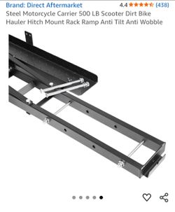 Steel Motorcycle Carrier 500 LB