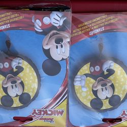 2 new Mickey foil balloons
