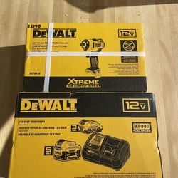 Dewalt 1/2” impact wrench 12v with 5.0 ,3.0  and charger $250 in n Lakeland 