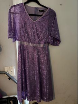 XS dress purple