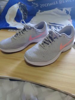 Nikes slightly used