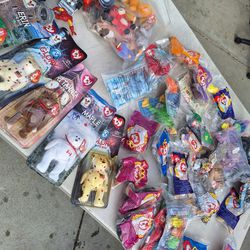 Collection Of Beanie Babies 