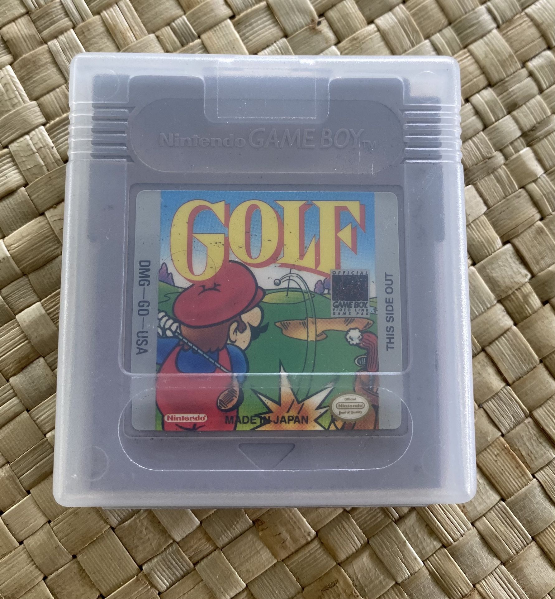 Nintendo Gameboy Mario Golf With Case 