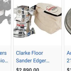 Used Clark Edger Sander 
