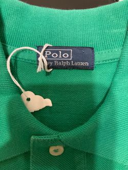 $5-Boy’s Polo Ralph Lauren Green Short Sleeve Polo Shirt