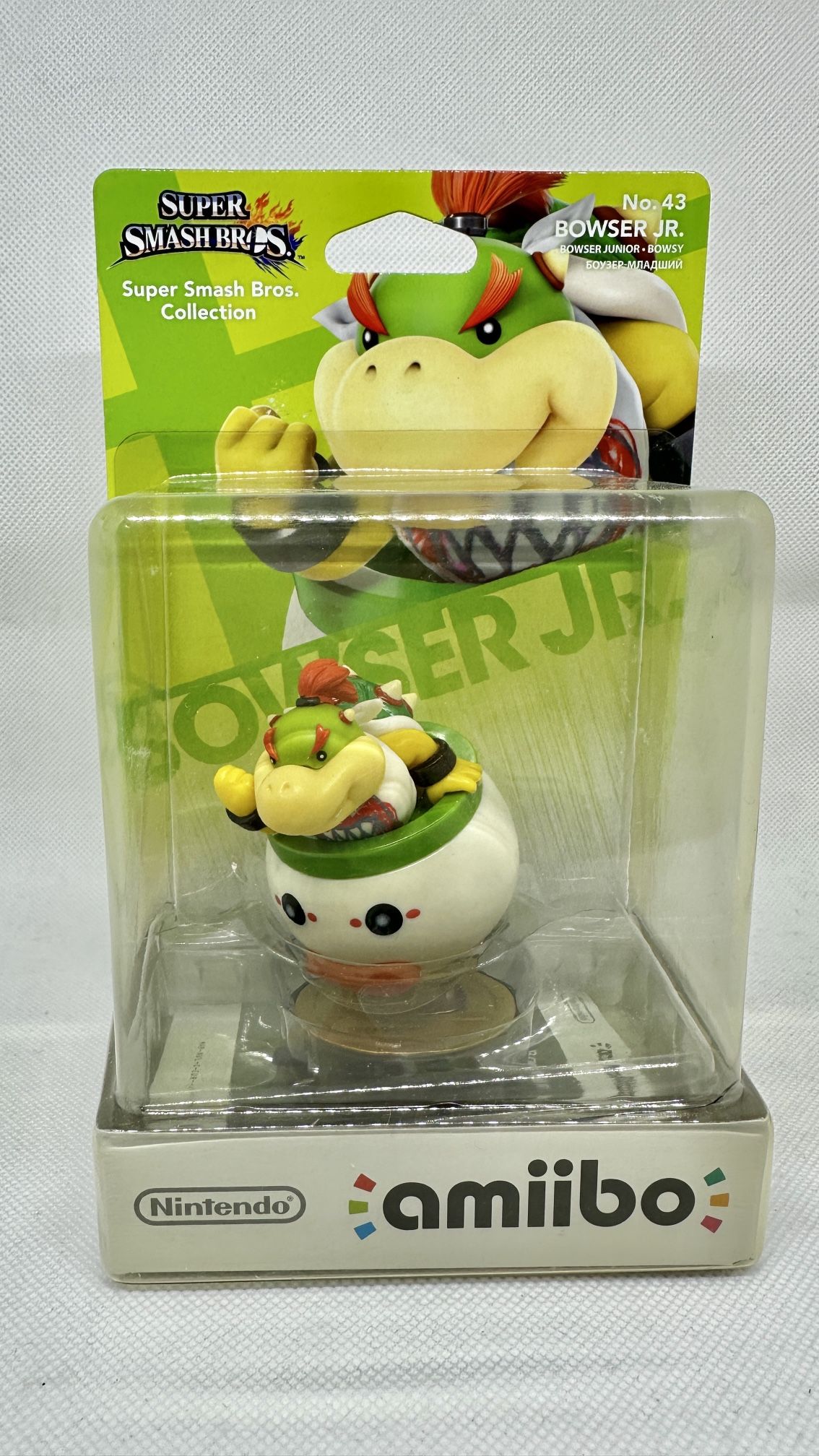 Amiibo  Bowser Jr No 43 - 1st Edition Yr 2015