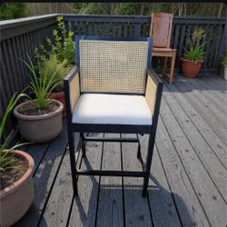 Counter Chair 26" Rattan Set Of 4