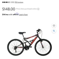 New Mountain Bicycle 24”