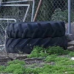 2 Tractor Tires  Great For Livestock Feeders Or Use For Obstacl Course 25 Each