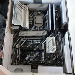 Motherboard With Intel I7 11th Gen With 32gb Of Ddr4 Ram