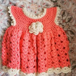 Baby Dress. Crochet