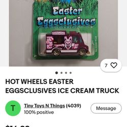 Ice Cream Truck-Easter Mint Condition 