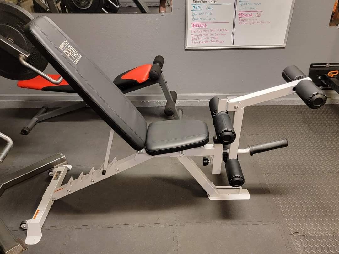 Marcy Pro Bench with Leg Extension