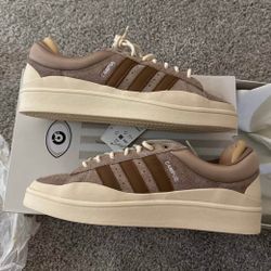 NEW Adidas Bad Bunny x Campus Chalky Brown Tan Beige ID2529 Men’s size 11.5