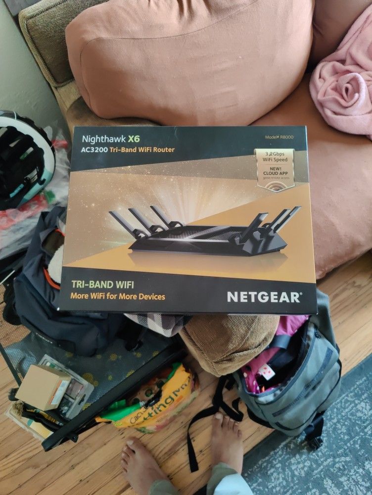 Nighthawk X6 Tri-band Wifi Router