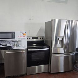 Stainless steel appliances