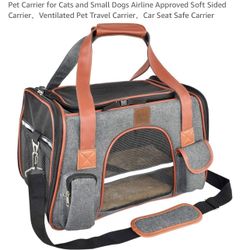Pet Carrier, For Small Cats And Dogs