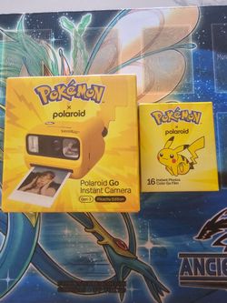 Pokemon Pikachu 30th Anniversary Polaroid and film