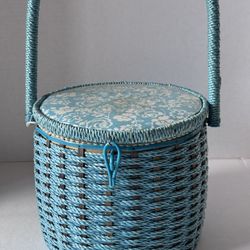 Mcm Sewing Basket 