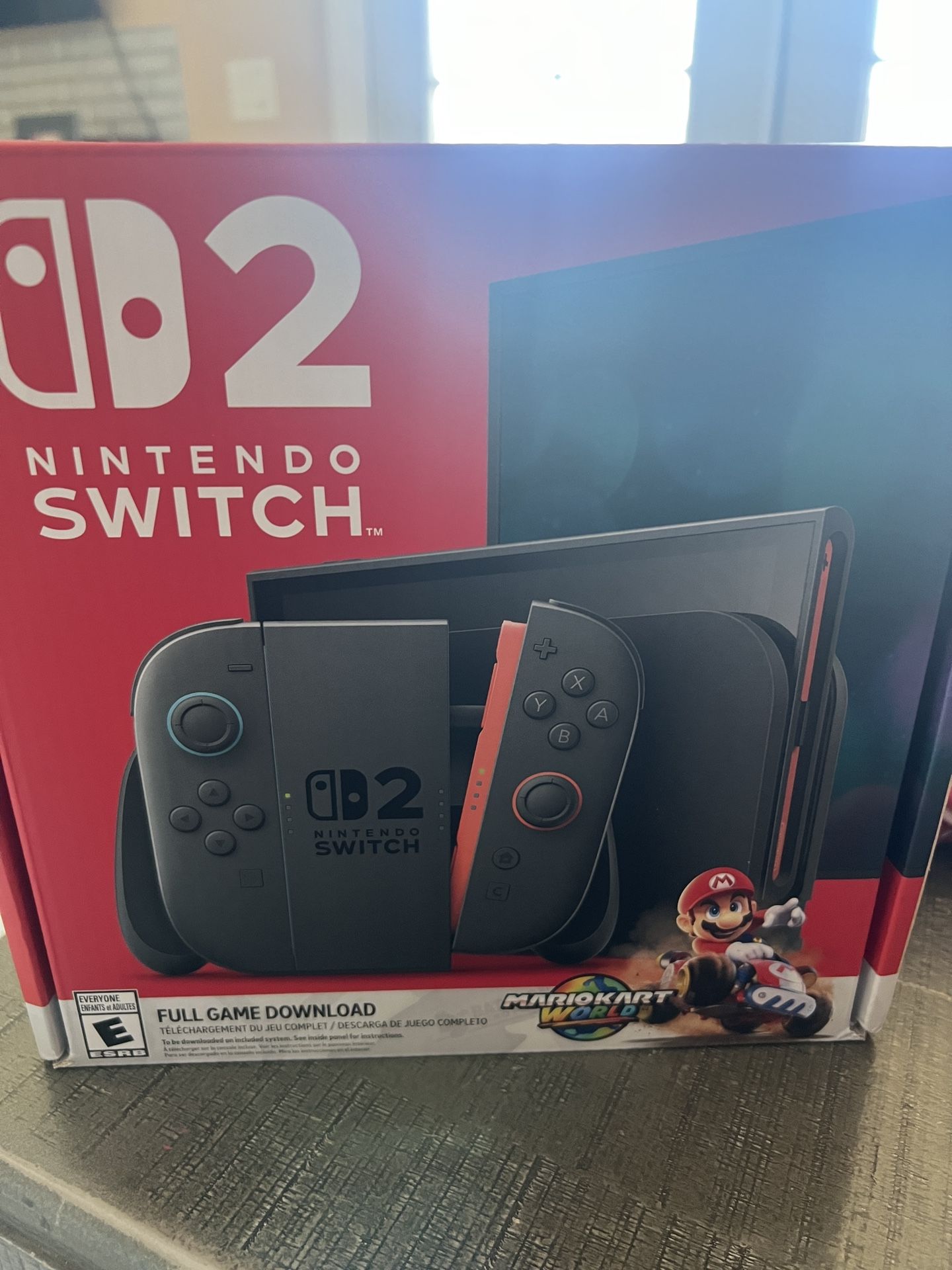 Nintendo Switch 2 Mario Kart World Bundle Brand New & sealed