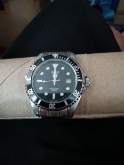 Casio Black Dial Stainless Steel Bracelet 