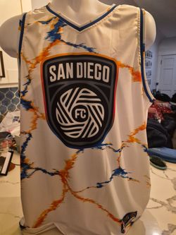 San diego FC basketball Style jerseys- high quality mesh pokyestwr