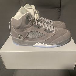 JORDAN 5 WOLF GREY SIZE 13M
