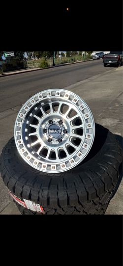 18” KMC WHEELS FITS RAM 6 LUG CHEVY GMC TOYOTA