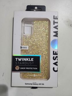 Case-Mate Twinkle Stardust Case for Samsung Galaxy A51 5G Glitter Clear New