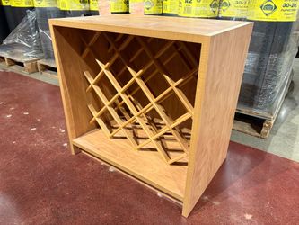 All Wood Wine Storage Cabinet