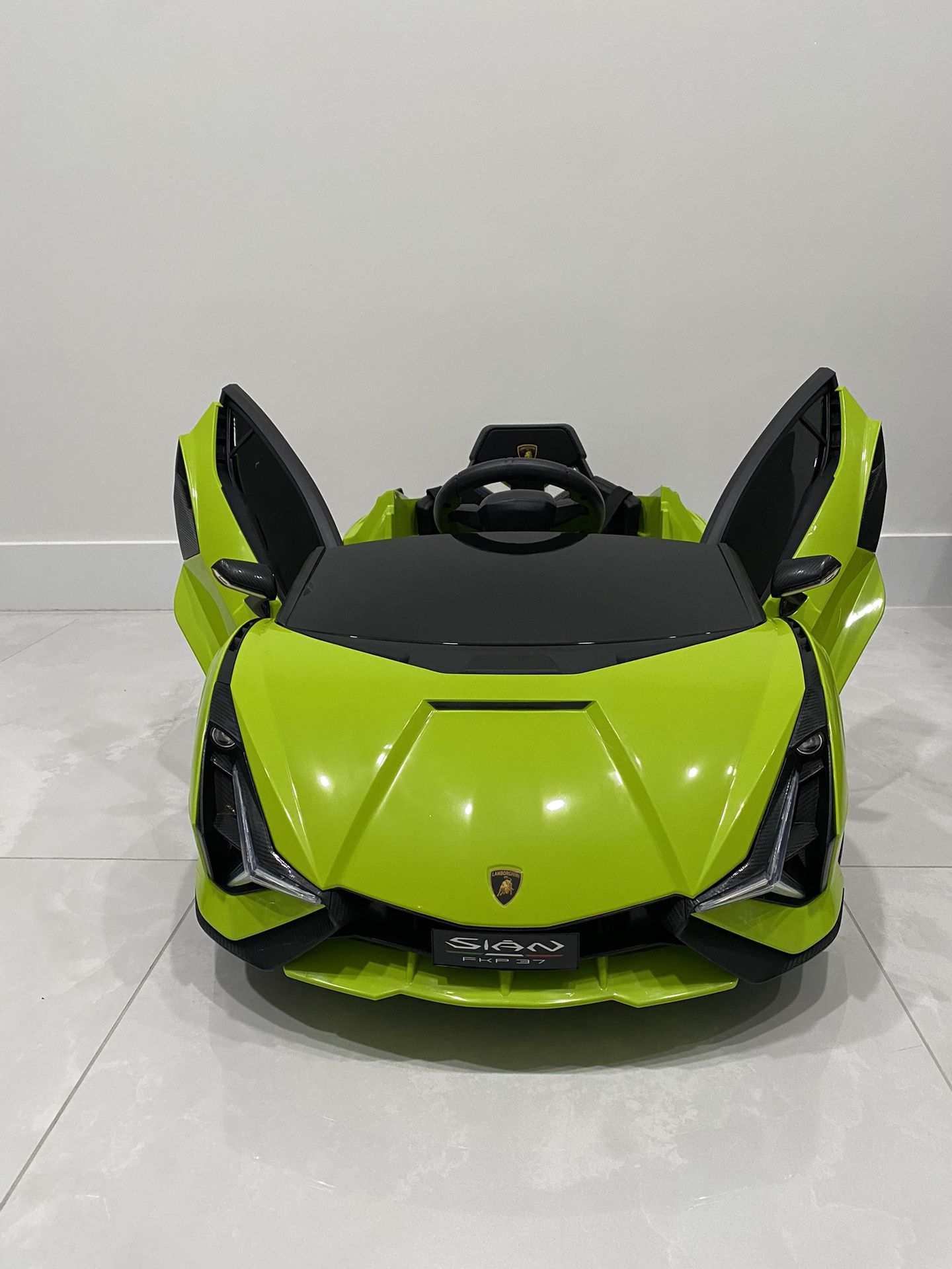 New Lamborghini SIAN power wheels kids ride on toy car