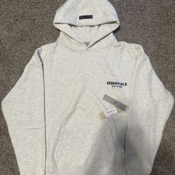 Light Oatmeal Essentials Hoodie