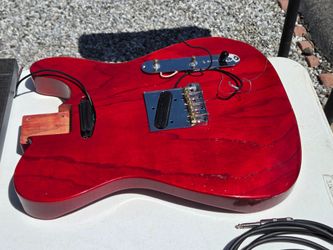 Telecaster body and pickups