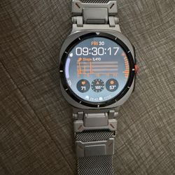 Samsung Galaxy Watch Ultra - Titanium Gray, Excellent Condition