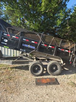 2021 Load Trail 14k Dump Trailer – Scissor Hoist, High Sides, Tarp Kit 14Ft bed