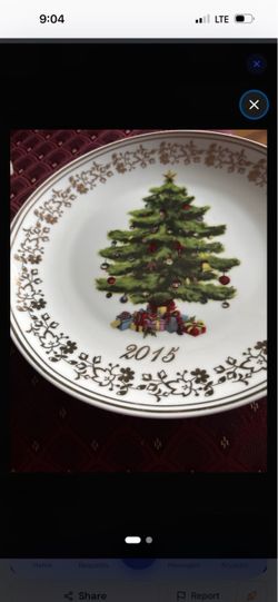 Avon decorative plate