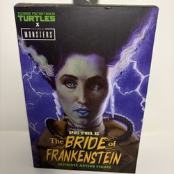 NECA Teenage Mutant Ninja Turtles The Bride of FRANKENSTEIN APRIL Action Figure
