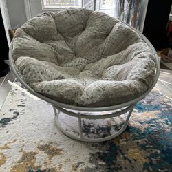 Large, Beige/Sand Papasan 