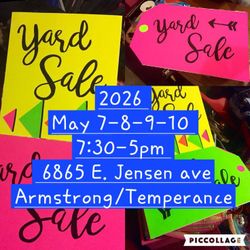 Yard sale Today
