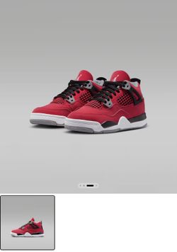 Brand New Air Jordan Kids' Preschool 4 Retro 'Toro' Basketball Shoes